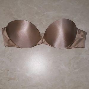 Nude Strapless bra
